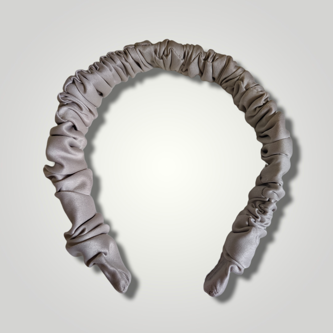 Metallic Grey Hair Band